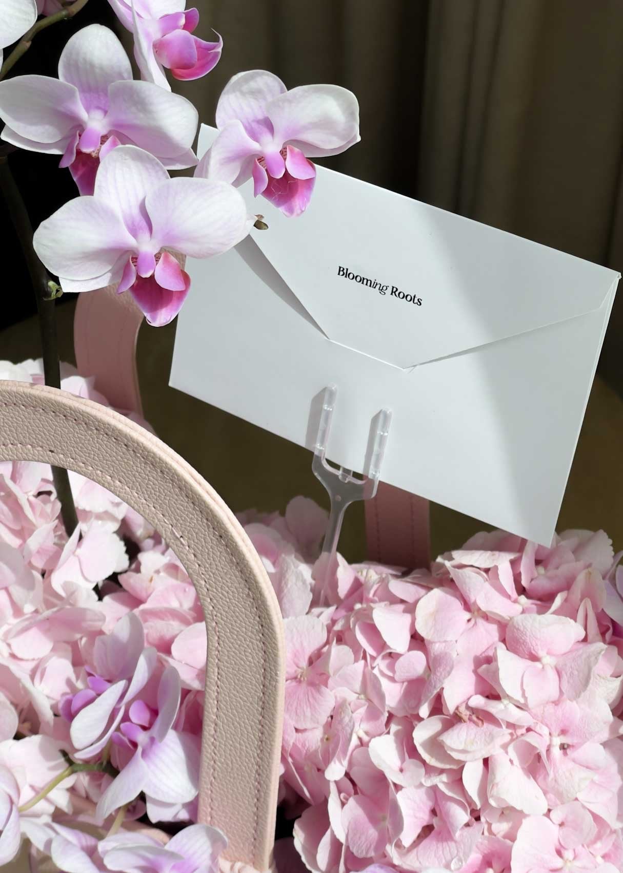 Blush Orchid Leather Bag