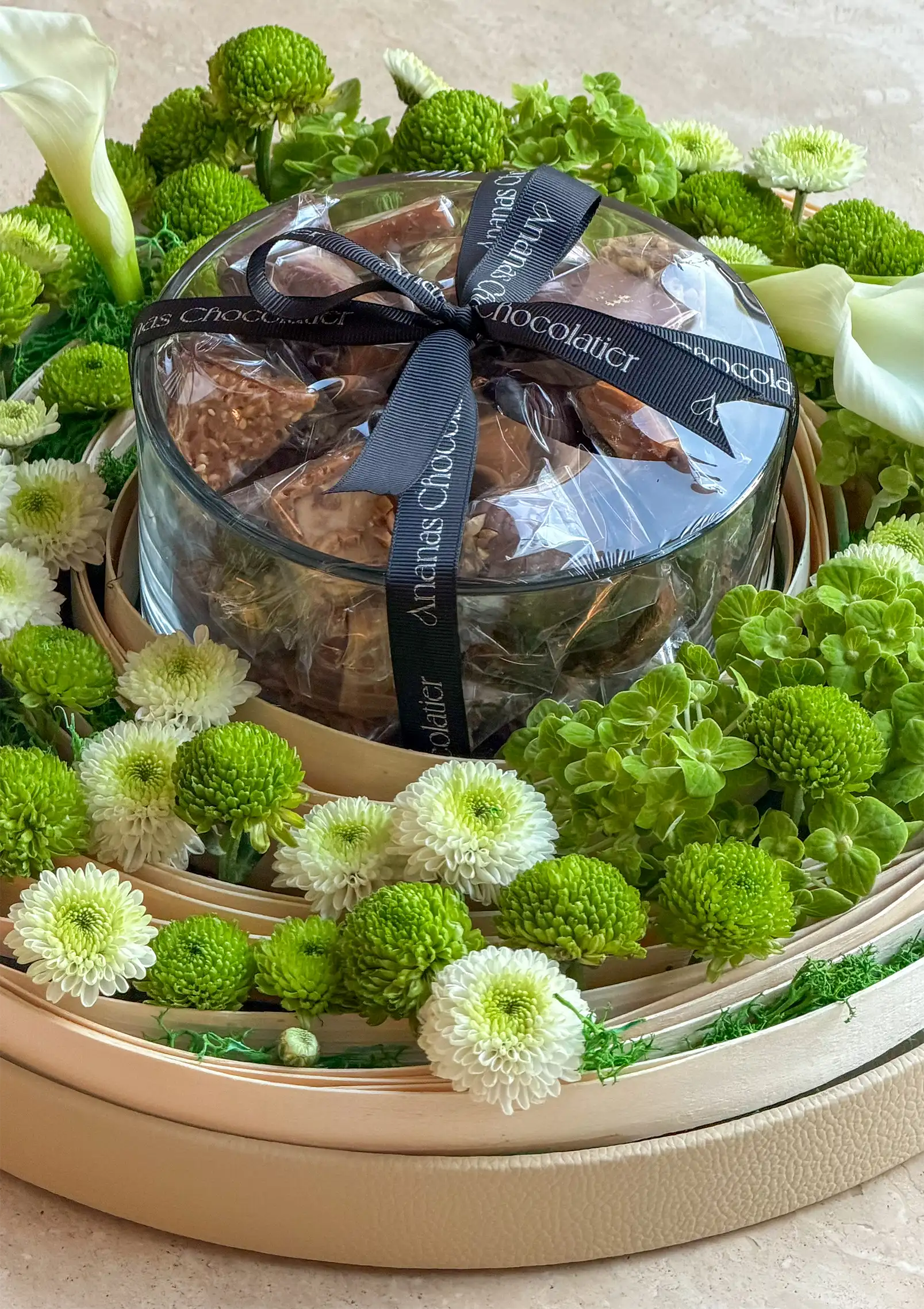 Botanical Delights – Floral & Chocolate Arrangement