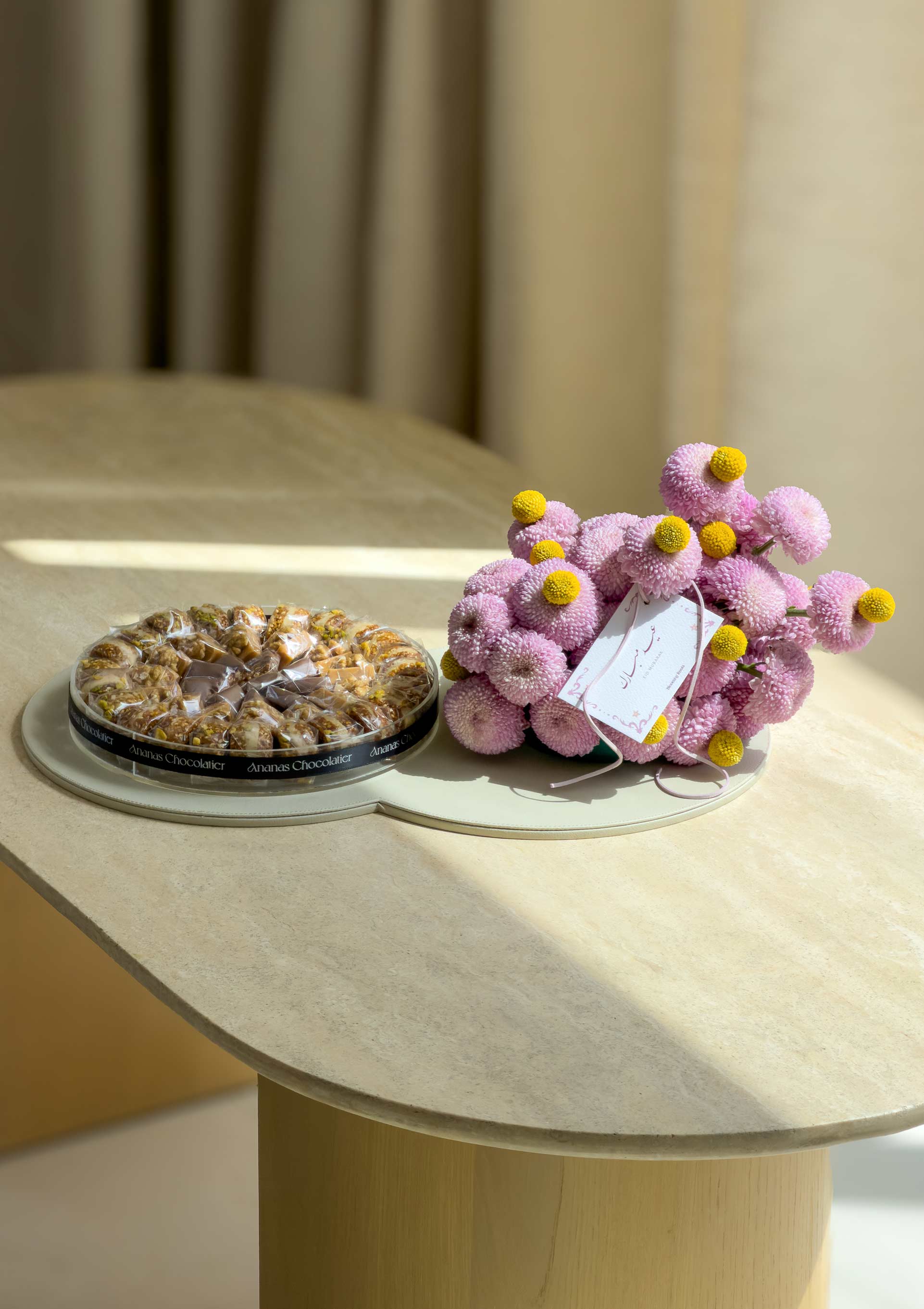Blush Eid Bloom Tray