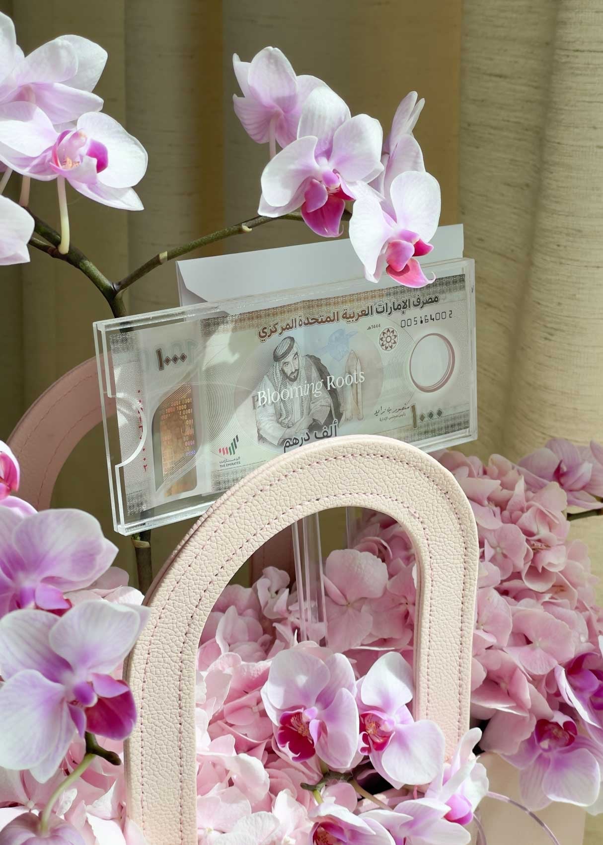 Blush Orchid Leather Bag