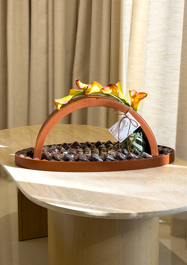 Golden Crescent Eid Tray