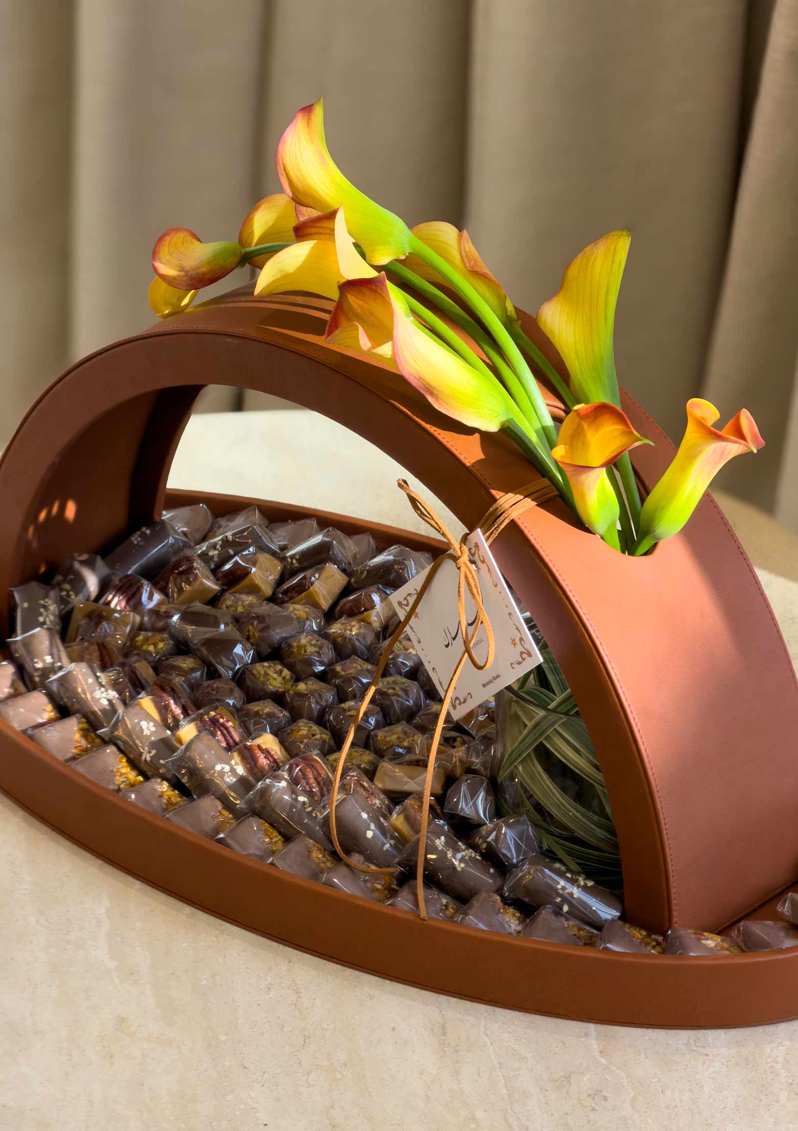 Golden Crescent Eid Tray