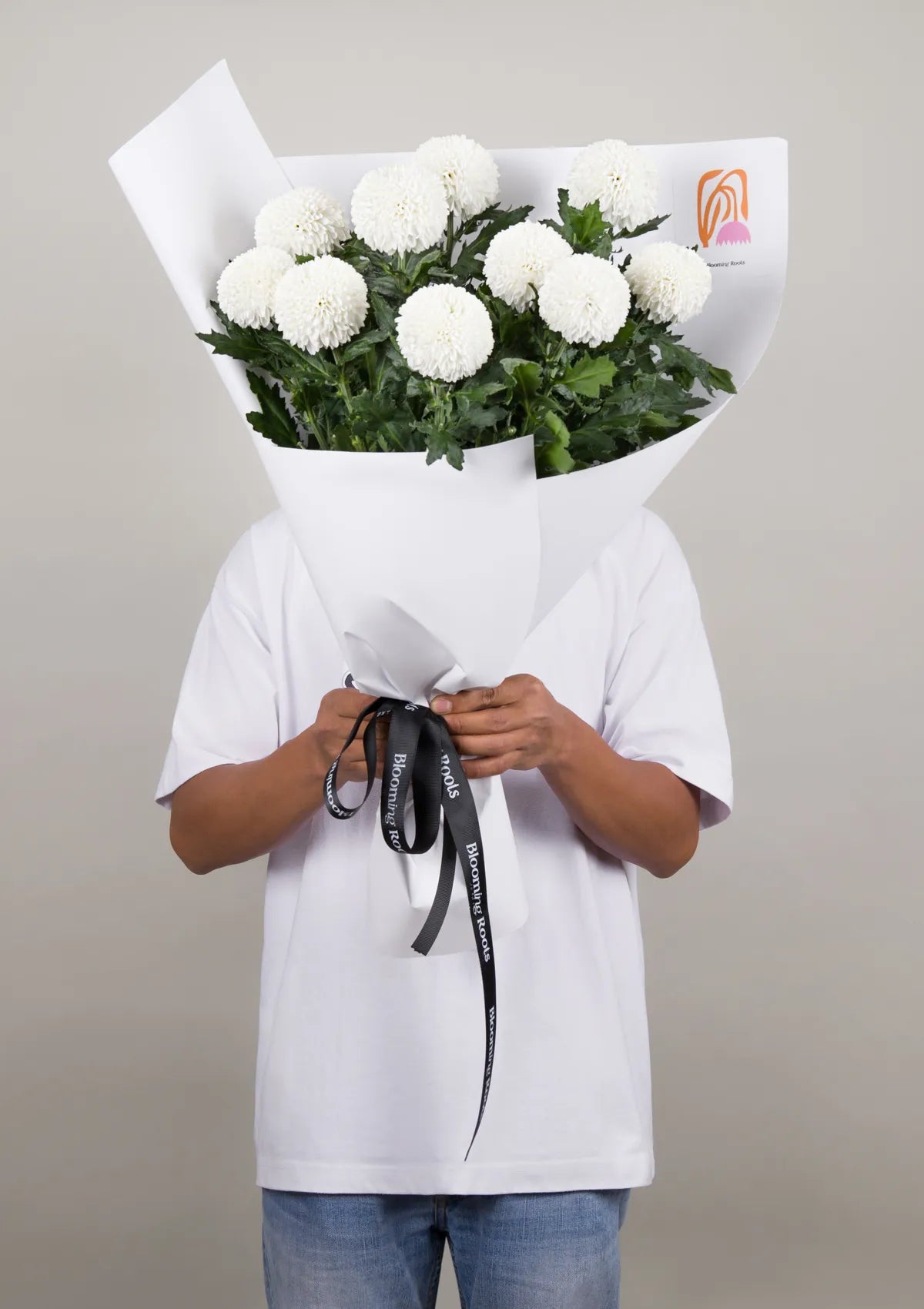 White Secret Flower Bouquet