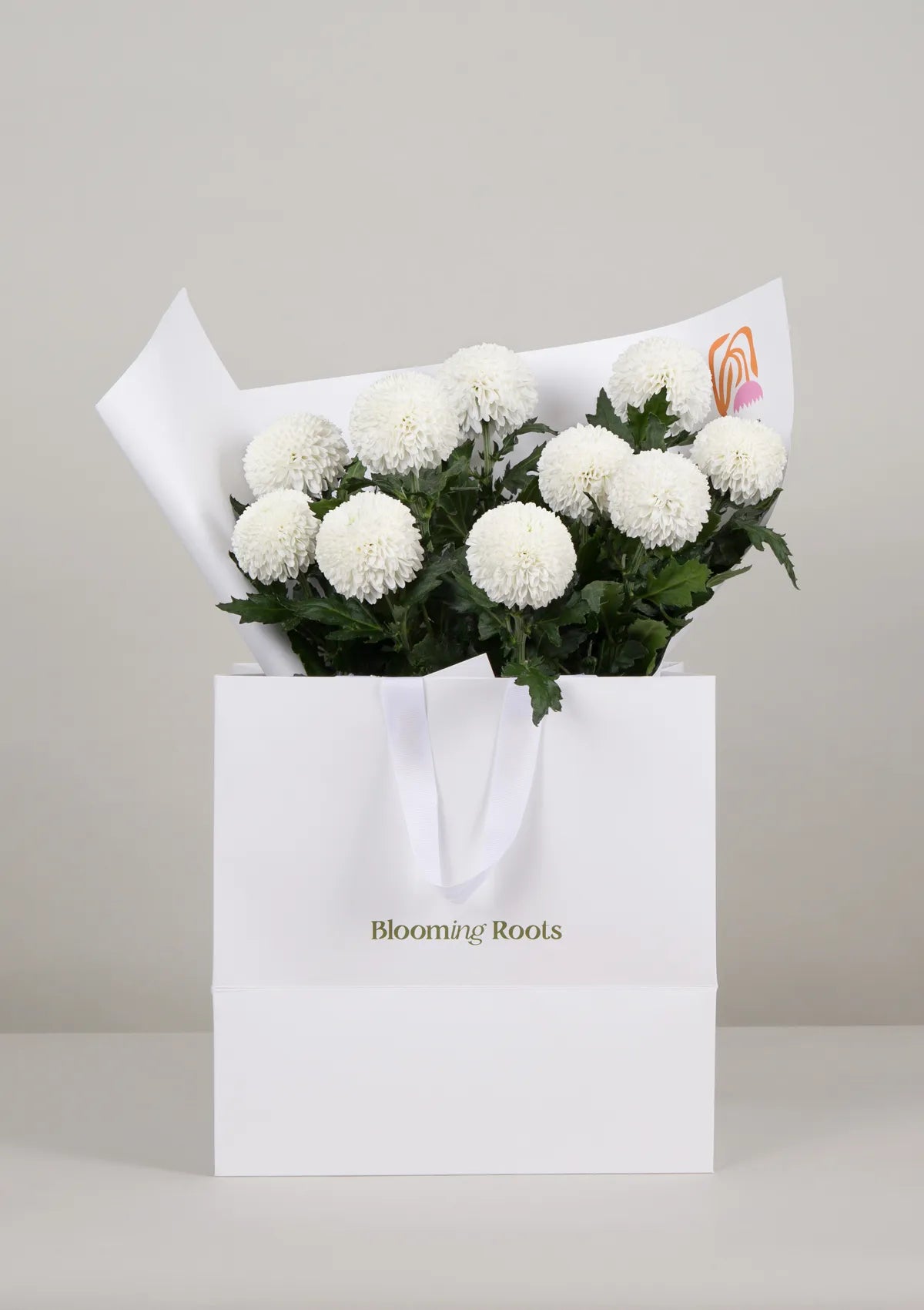 White Secret Flower Bouquet